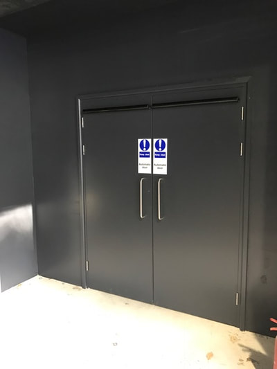 automatic door upgrade to hospital in Essex